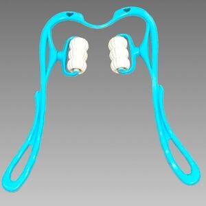 NWOT Handheld Dual Roller Head and Neck Massager